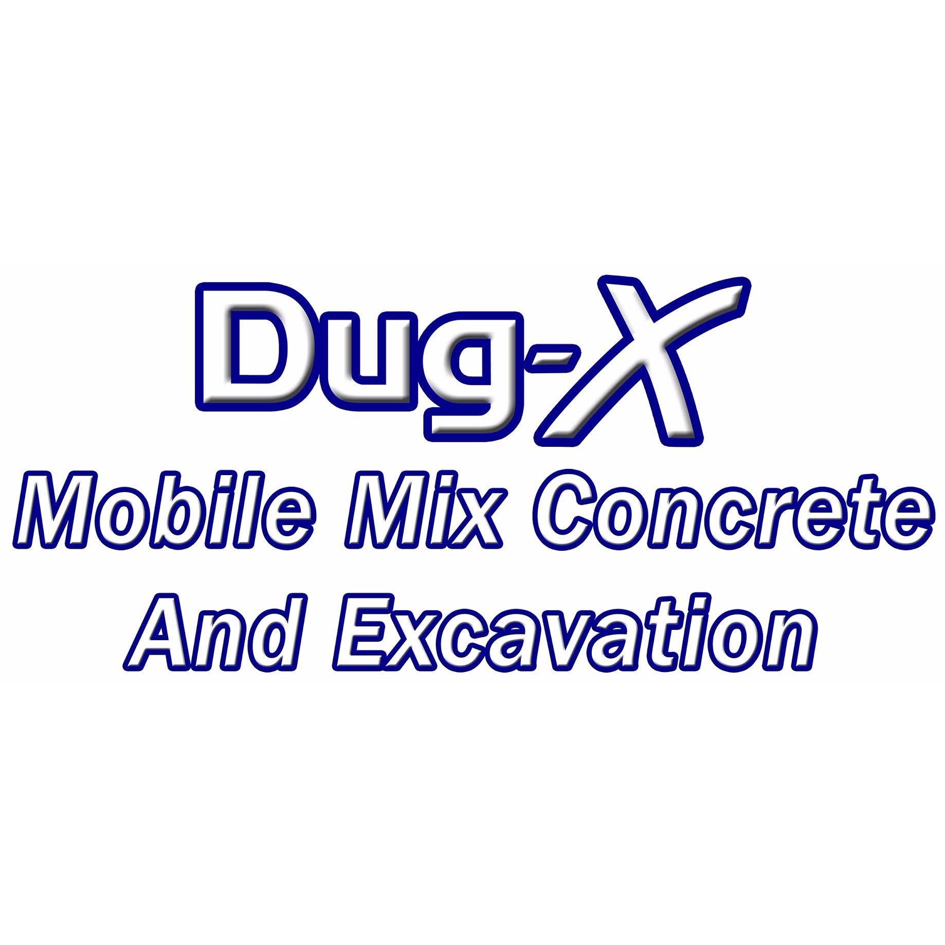 DUG-X MOBILE MIX CONCRETE RAPID SET CONCRETE Logo