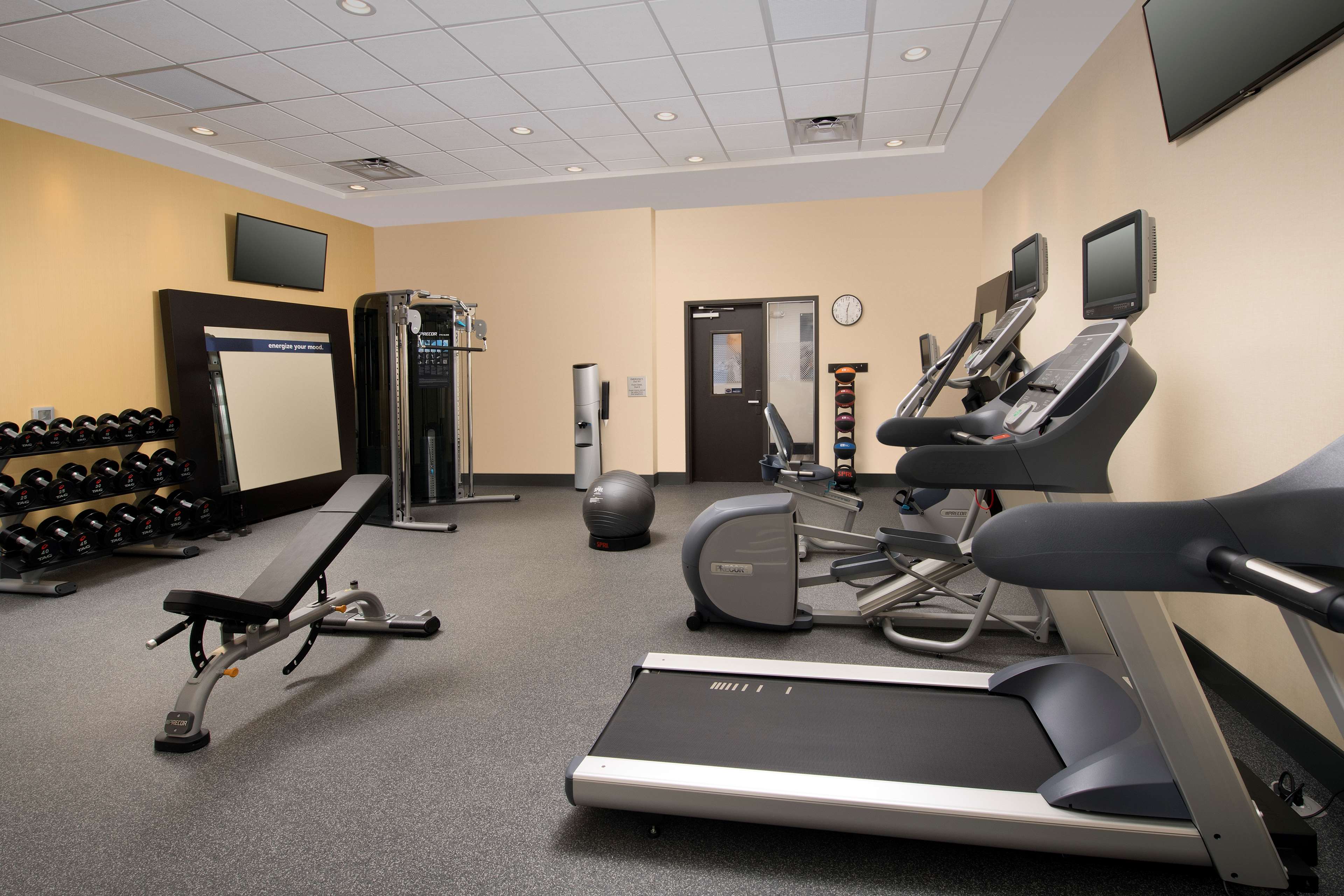 Health club  fitness center  gym