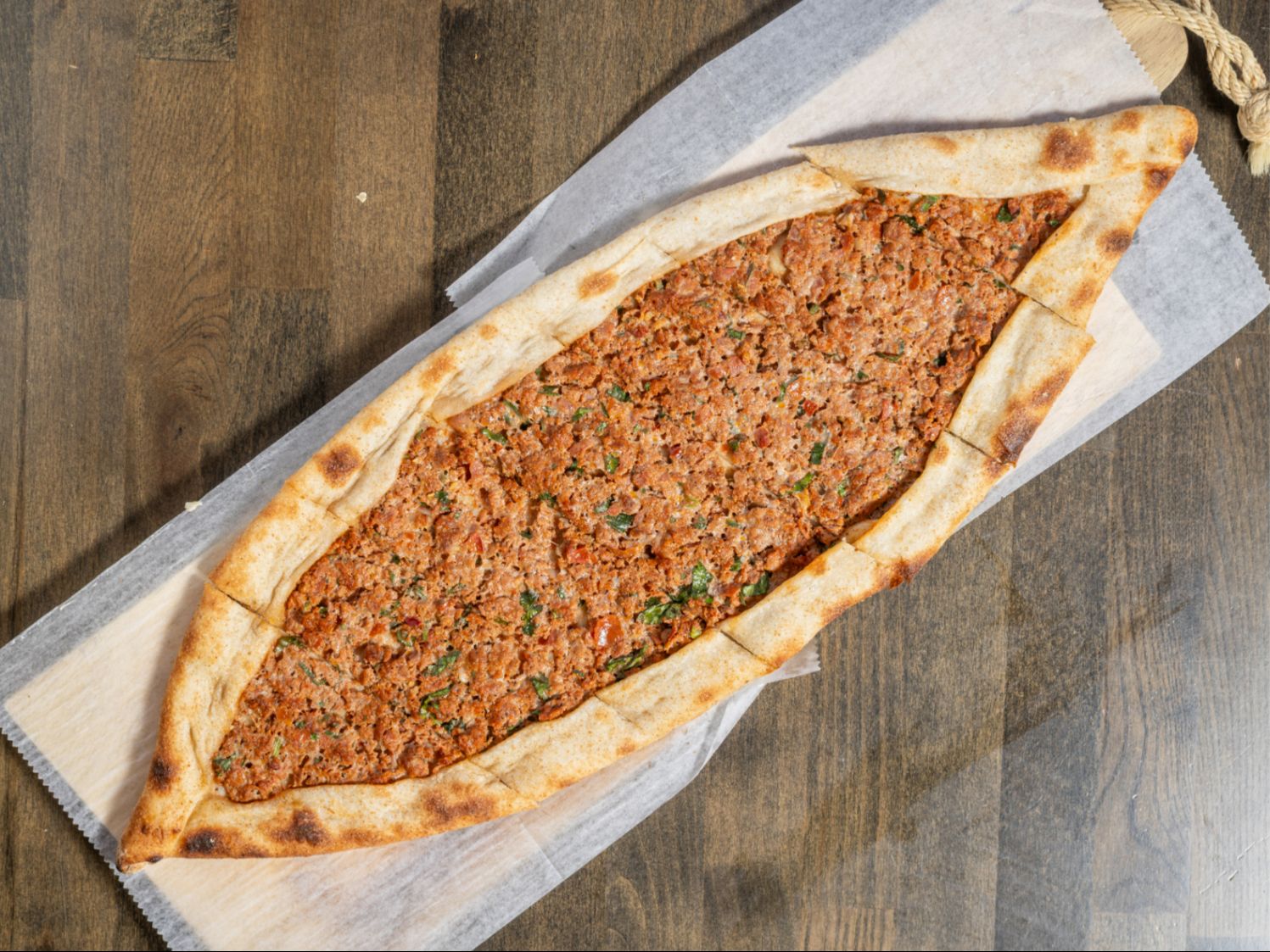Ground Lamb Pide