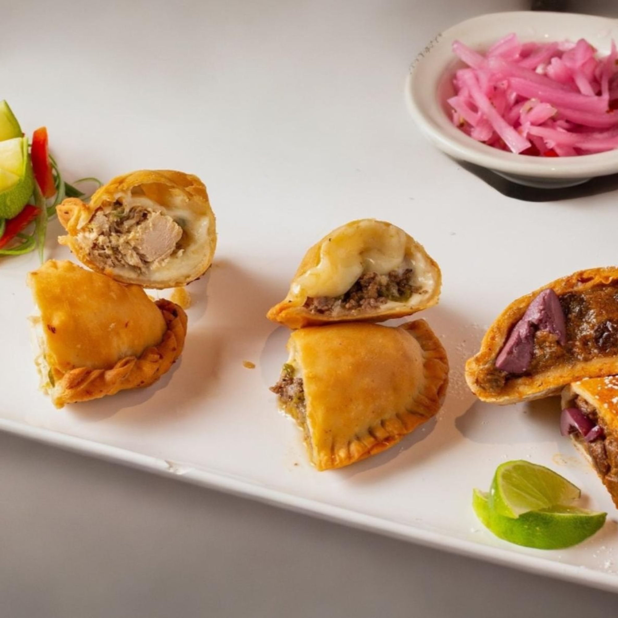 TWO Chicken Empanadas