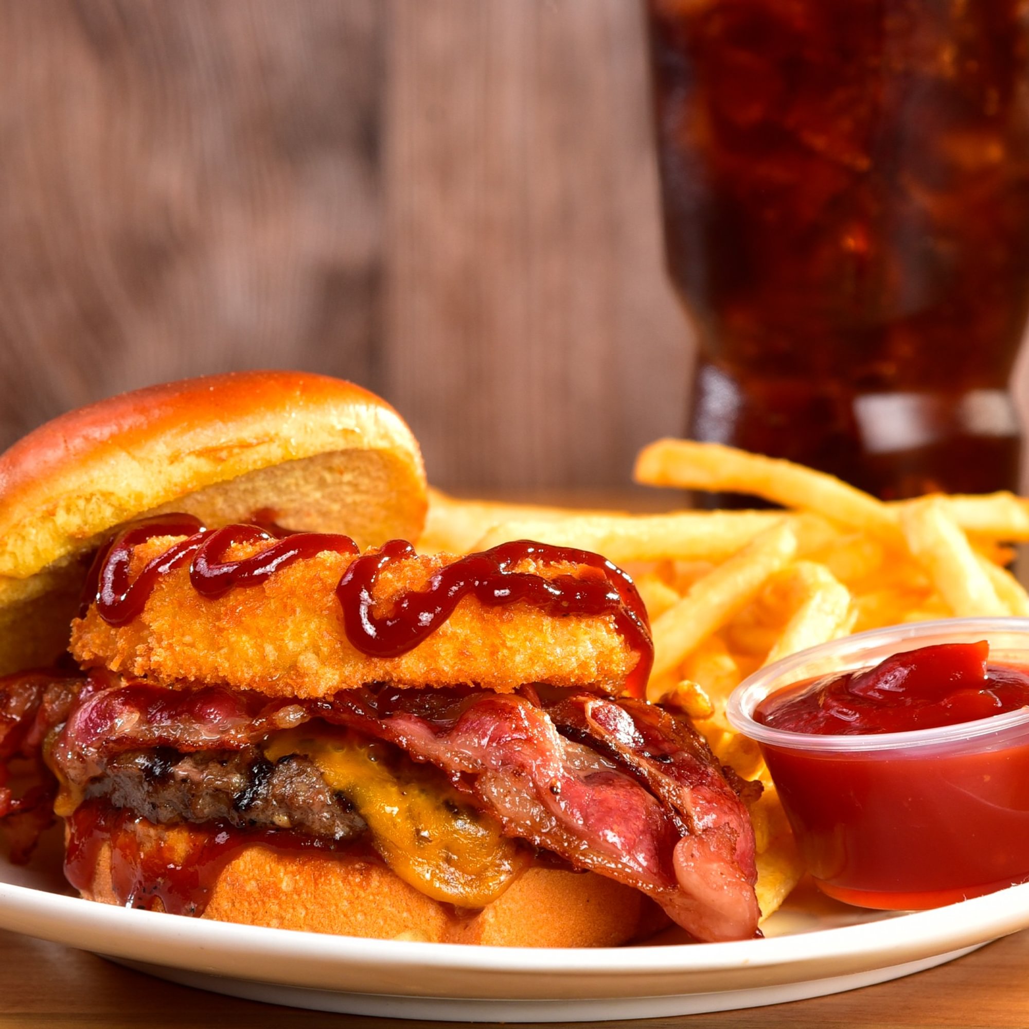 Western Bacon Cheeseburger Meal