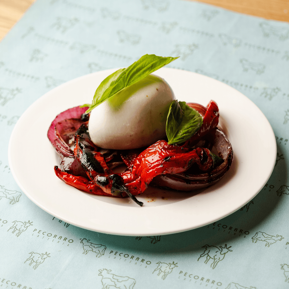 MOZZARELLA DE BUFALA & NARDELOO PEPPER AGRODOLCE