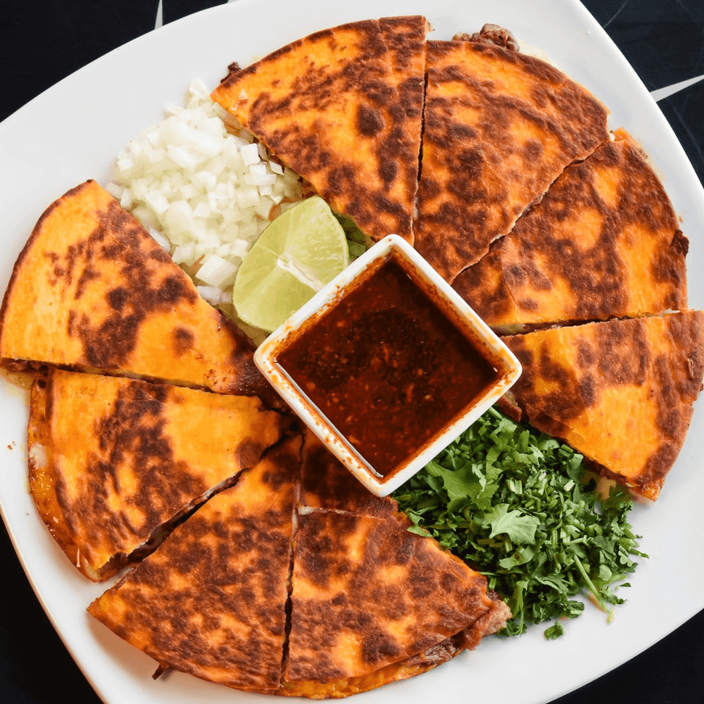 Pizza Birria Quesadilla