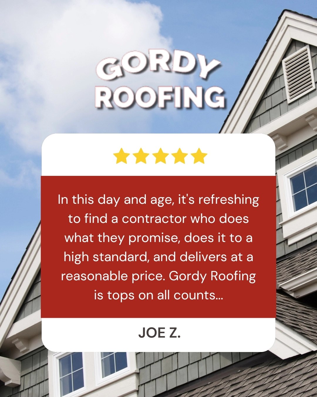Gordy Roofing Company Image