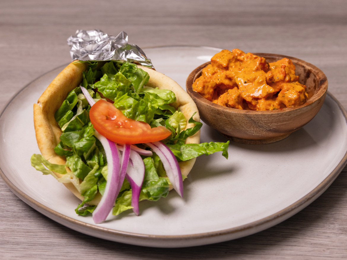 Butter Chicken Wrap