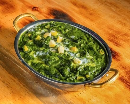 Palak Corn Capsicum