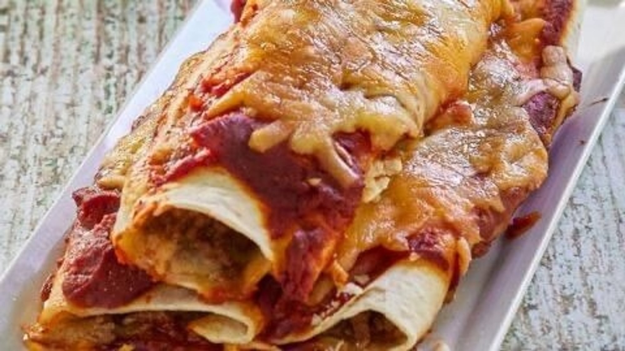 Ala Shredded Beef Enchilada