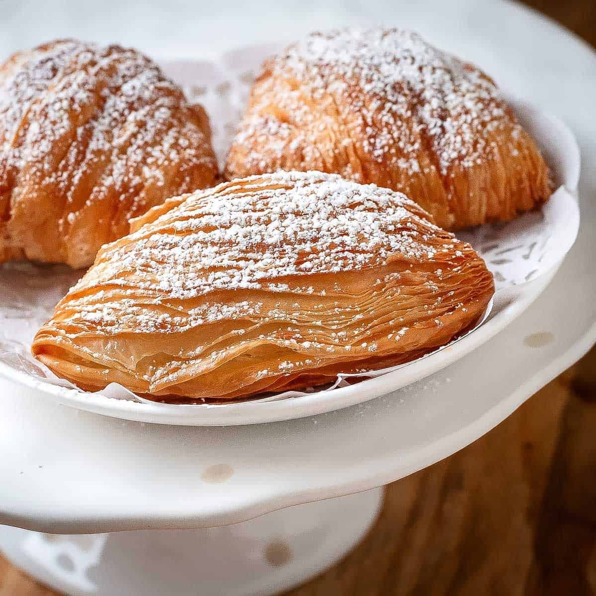Homemade Sfogliatelle