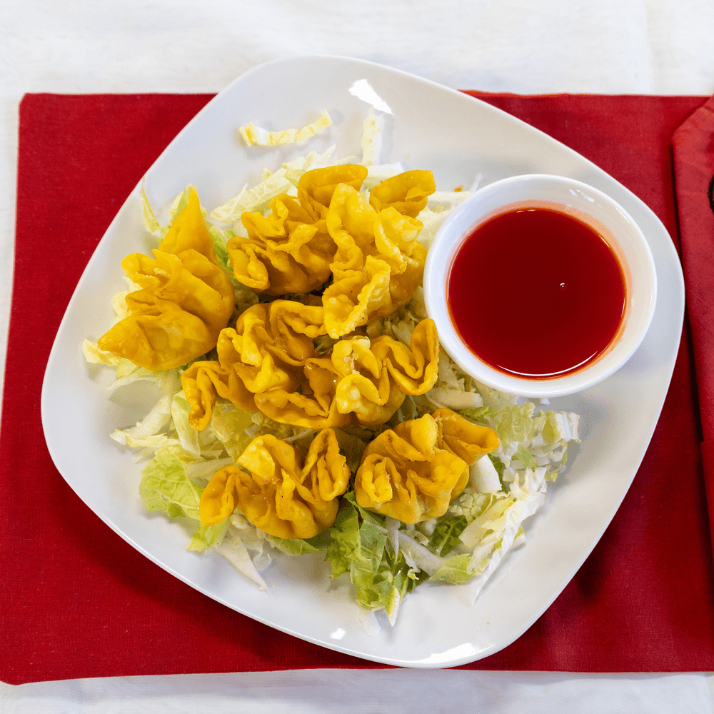 7. Fried Crab Rangoon (8 Pieces)