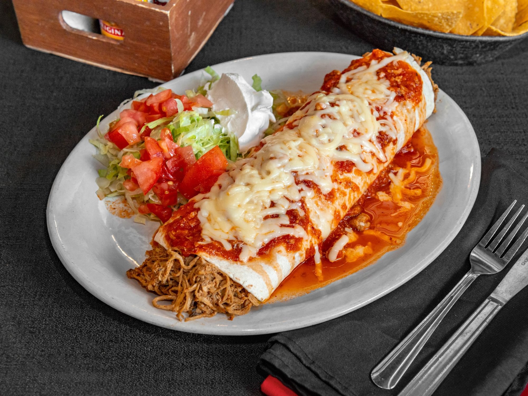 Hot & Spicy Burrito