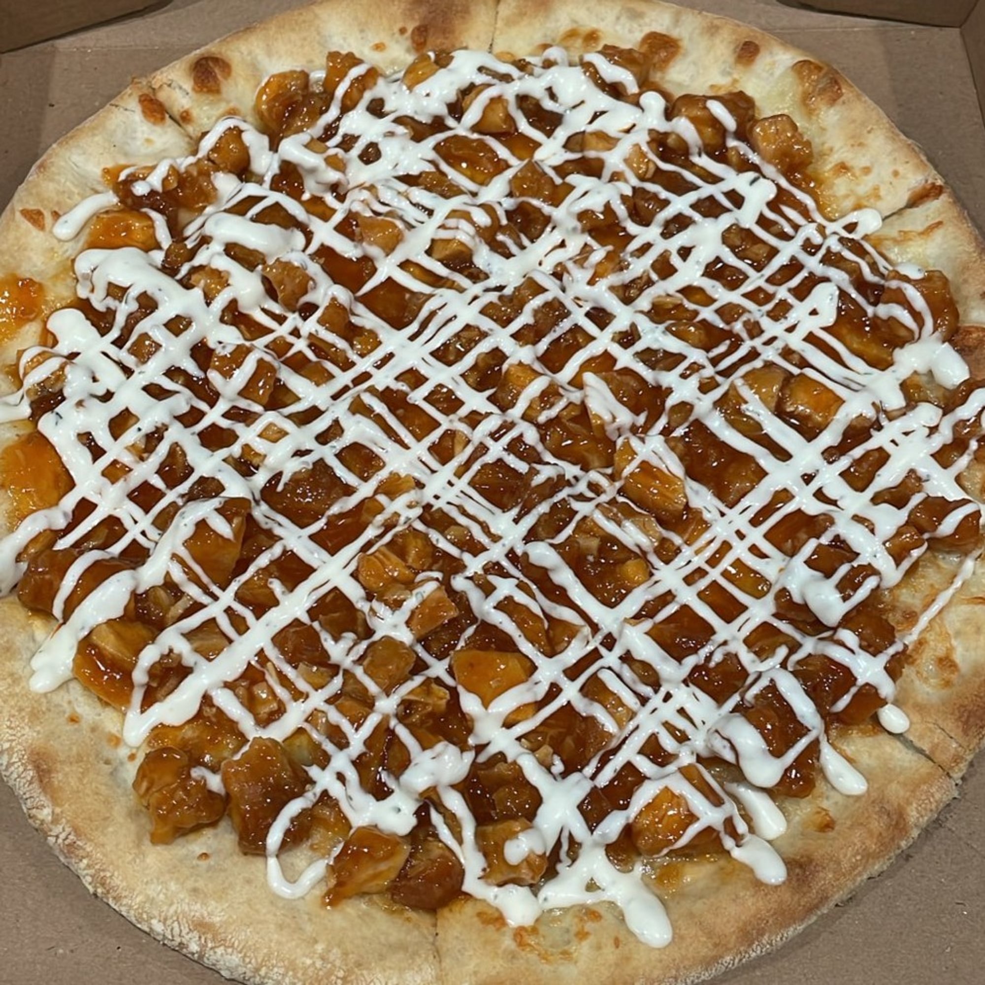 Sweet Buffalo Chicken Pizza