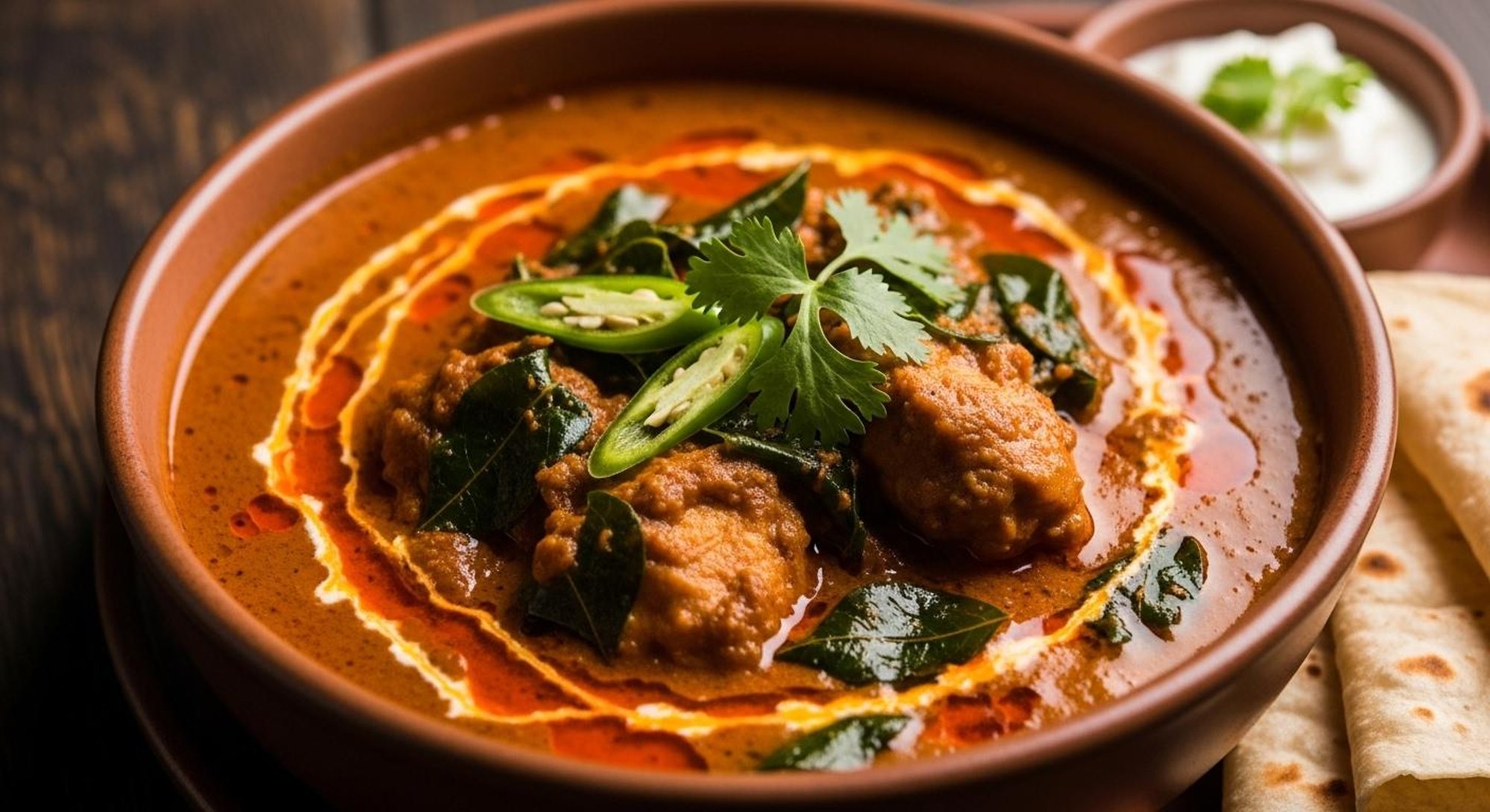Gongura chicken curry