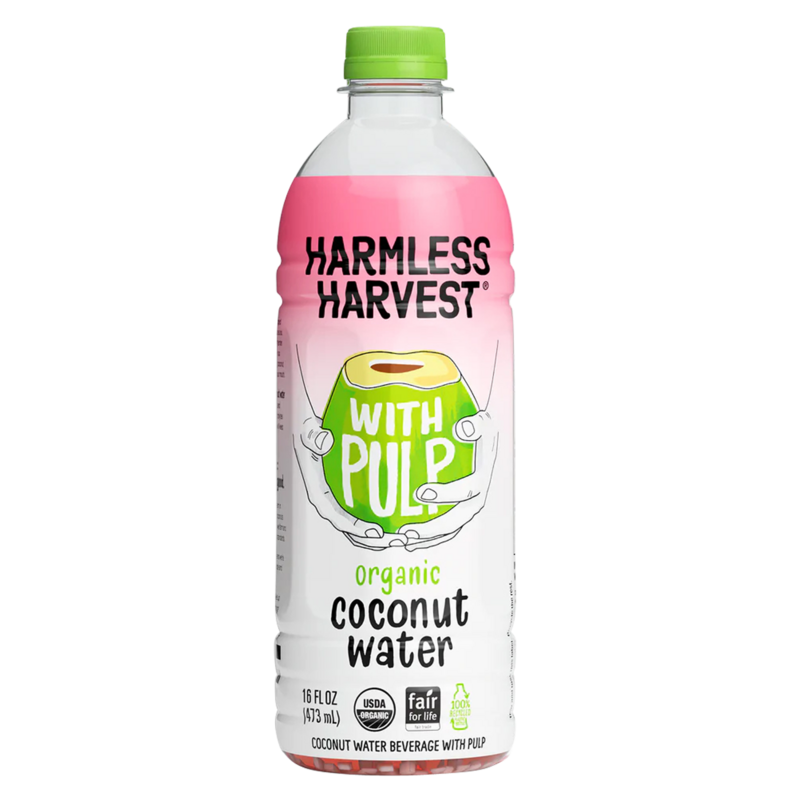 Harmless Harvest Coconut Water with Pulp 16oz