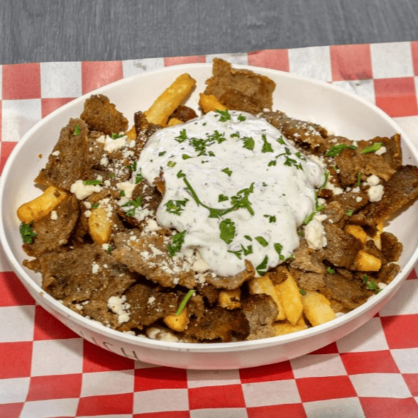 Greek Fries / Beef & Lamb