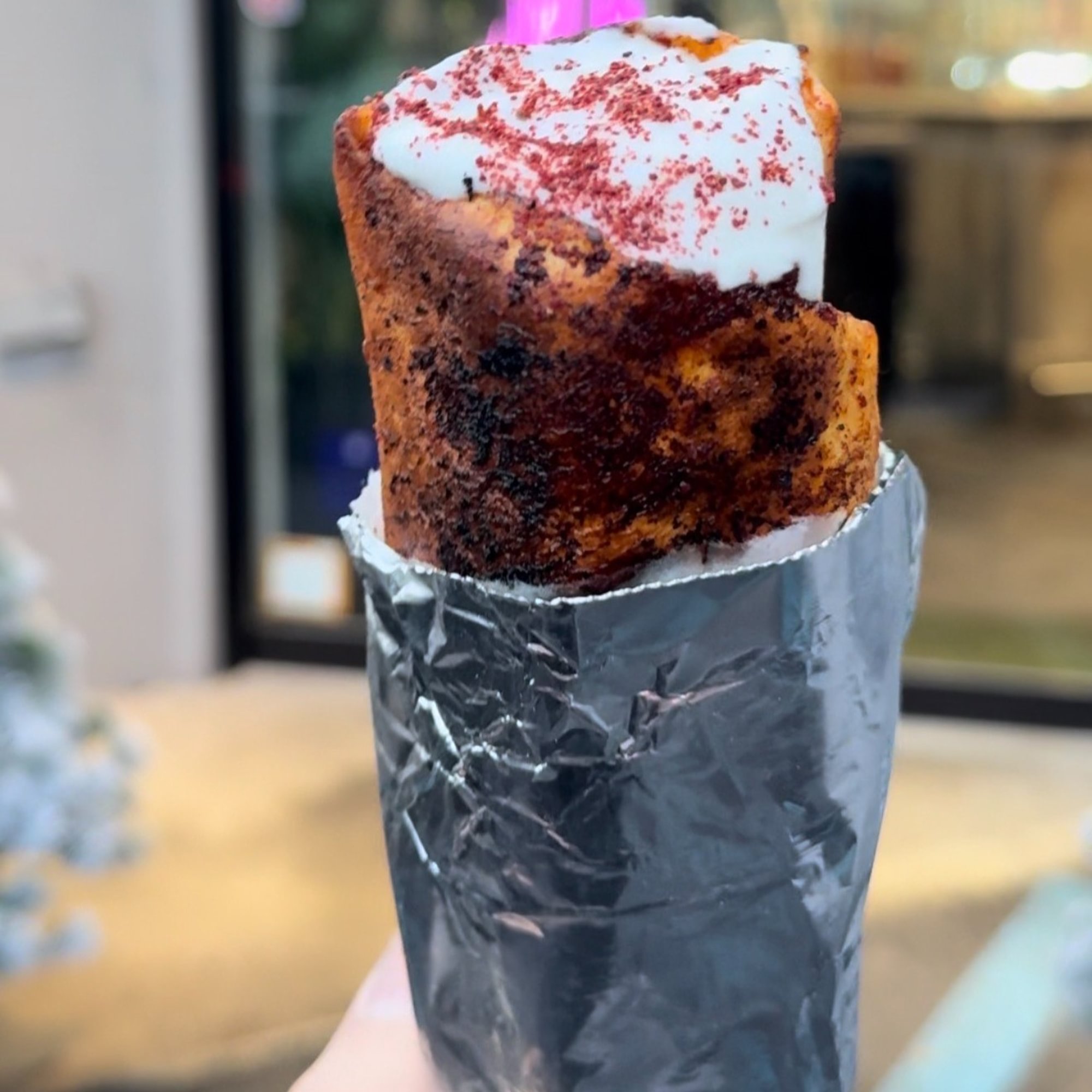Crispy Chicken Shawarma Sandwich