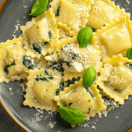 Ravioli Parmesan