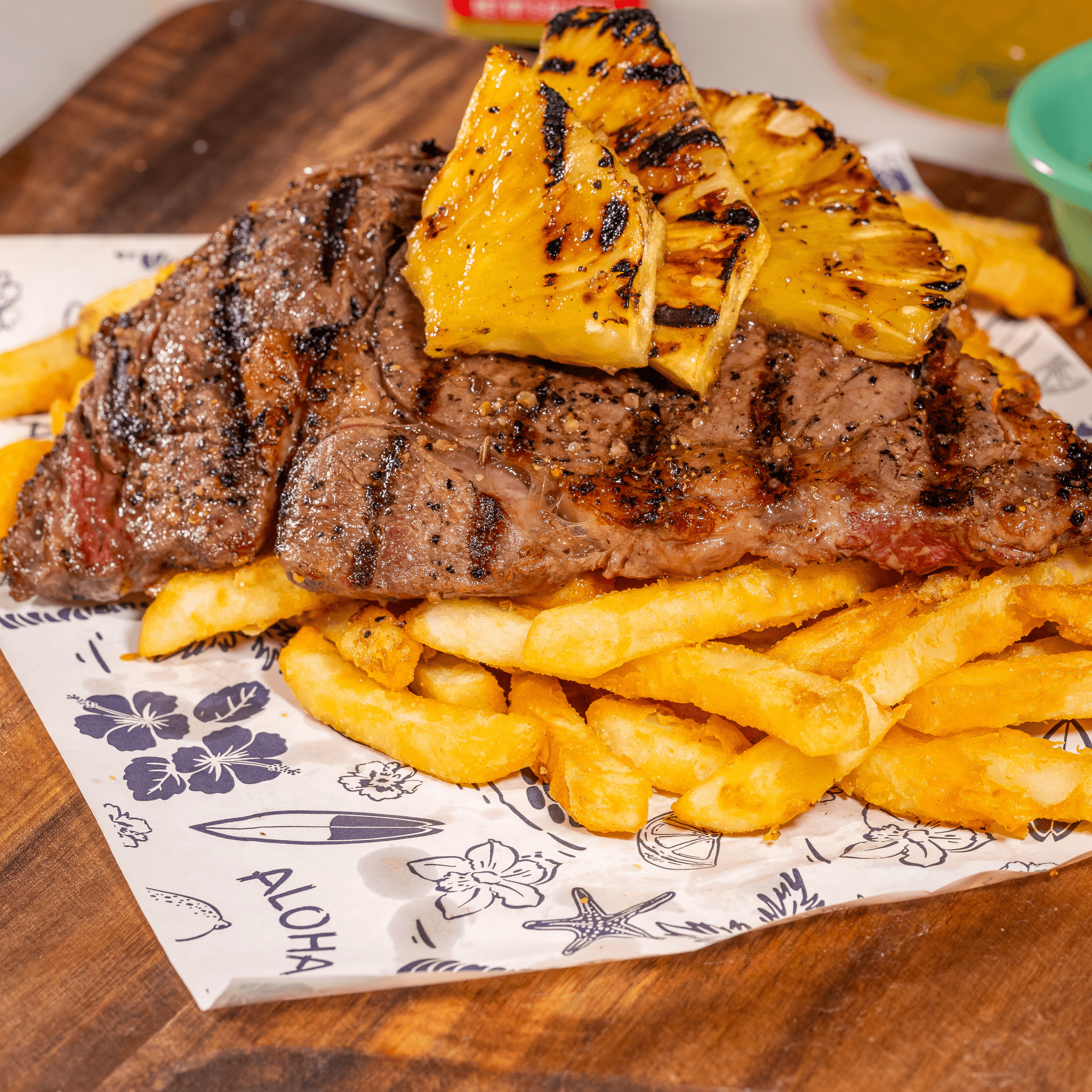 Hawaiian Steak & Fries Specials