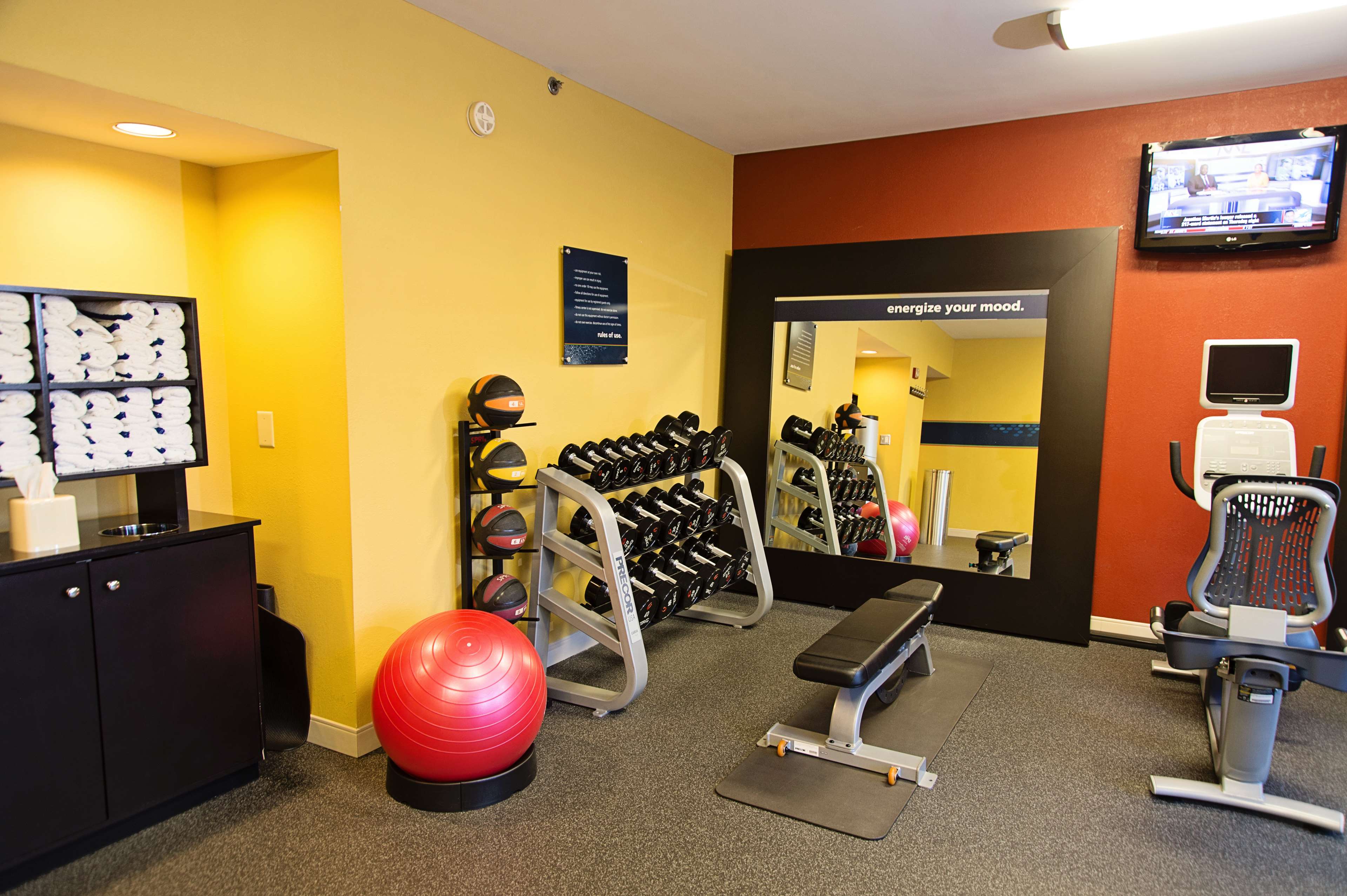 Health club  fitness center  gym