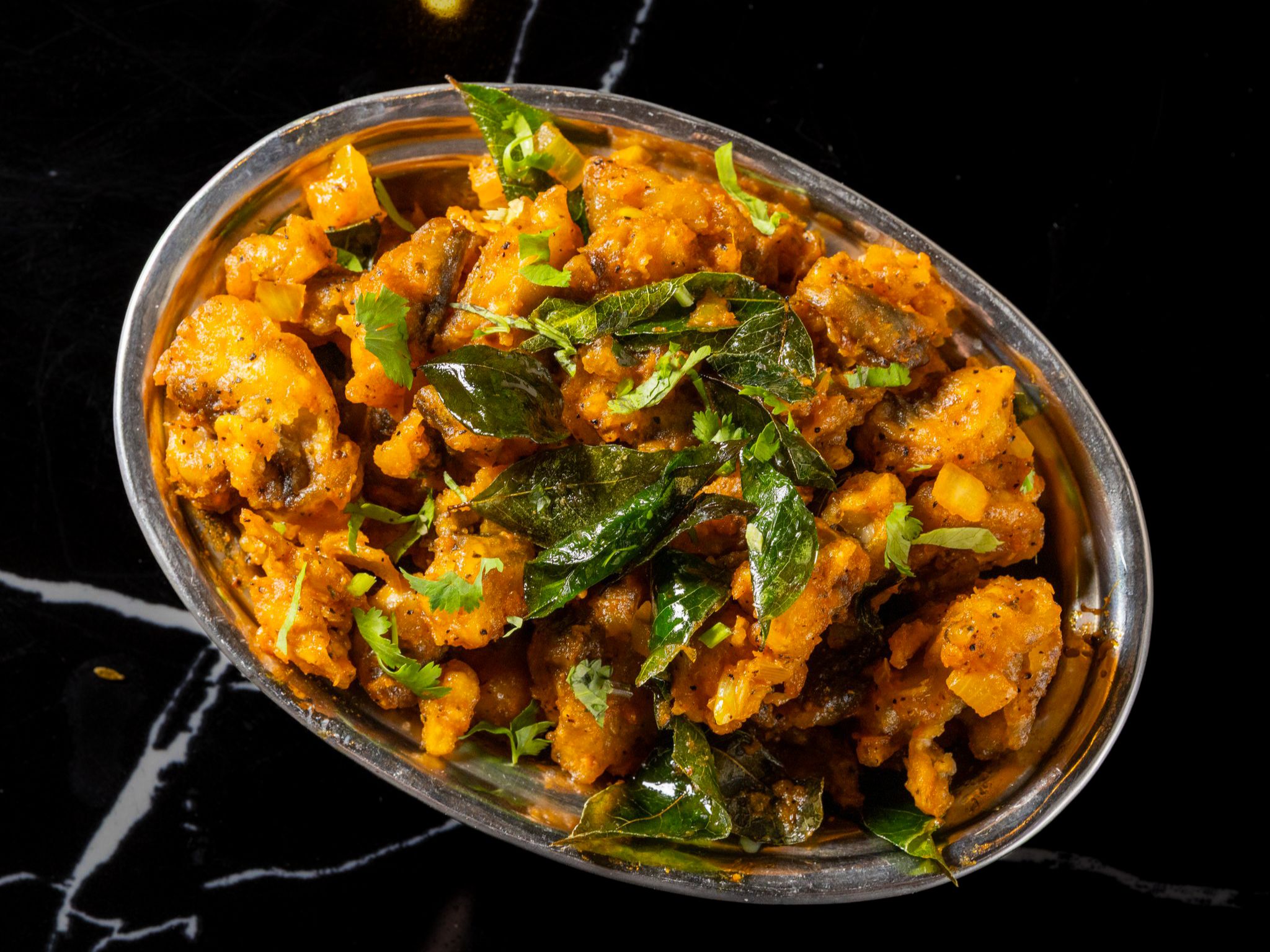 Mushroom Pepper Fry