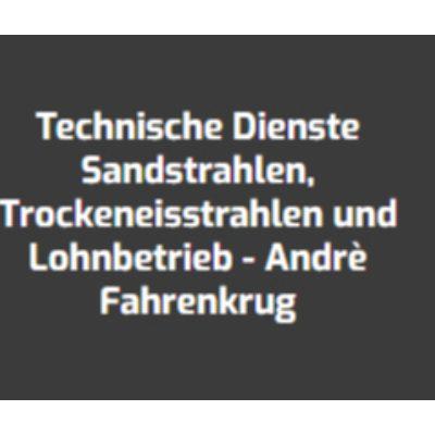 Logo von Technische Dienste Sandstrahlen, Trockeneisstrahlen und Lohnbetrieb - André Fahrenkrug