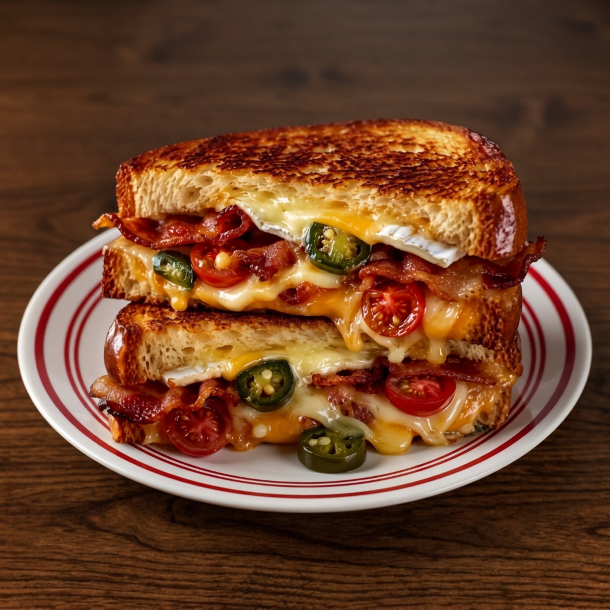 Jalapeño Bacon Grilled Cheese