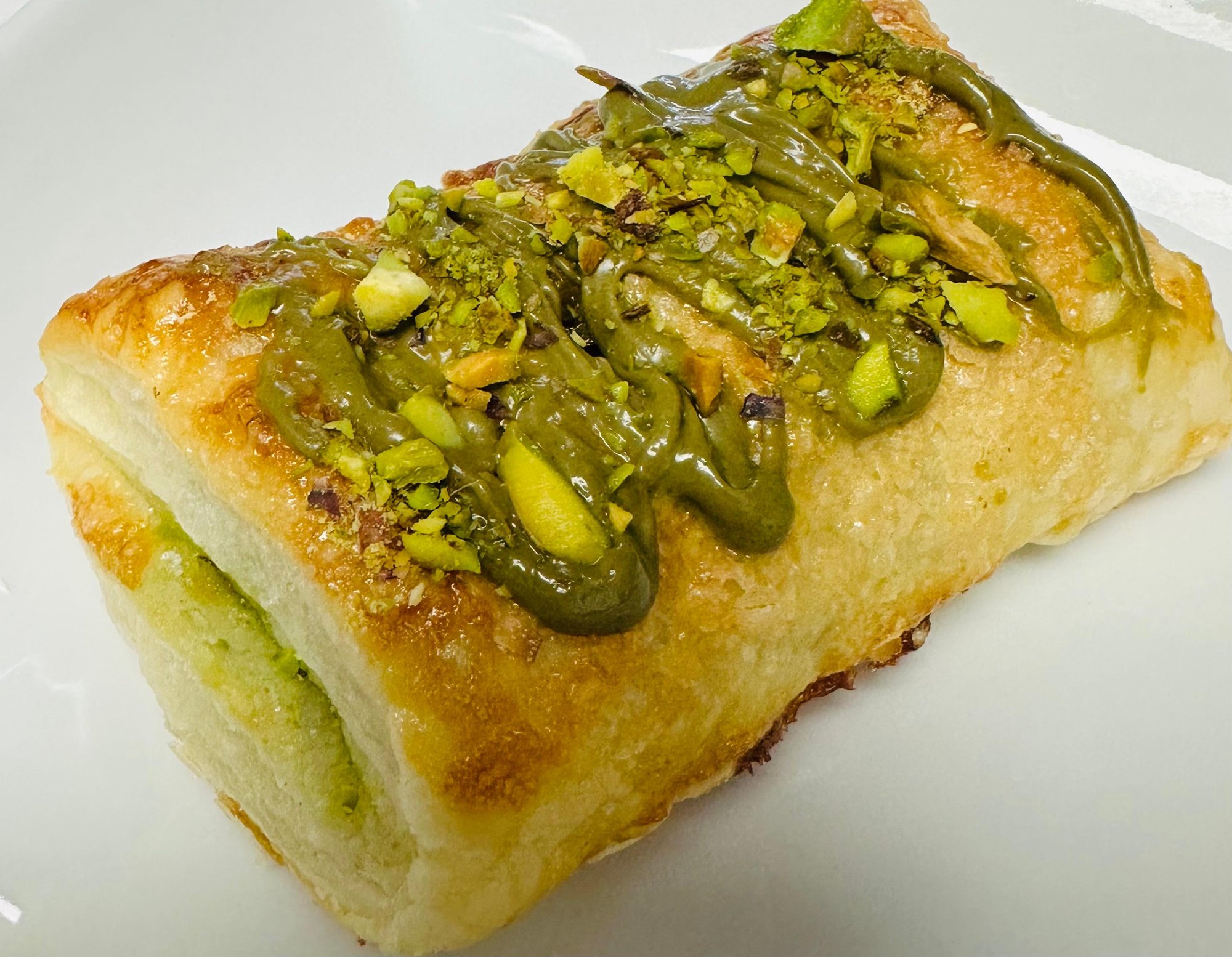 Pistachio Puff Pastry