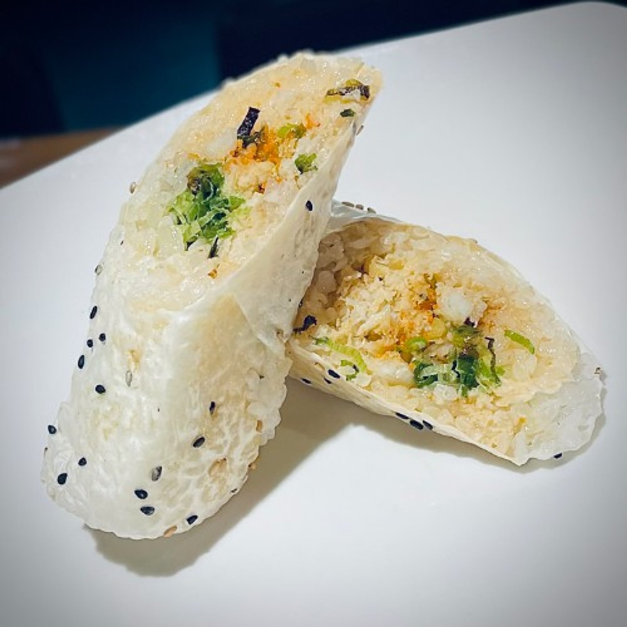 Baked Blue Crab Hand Roll