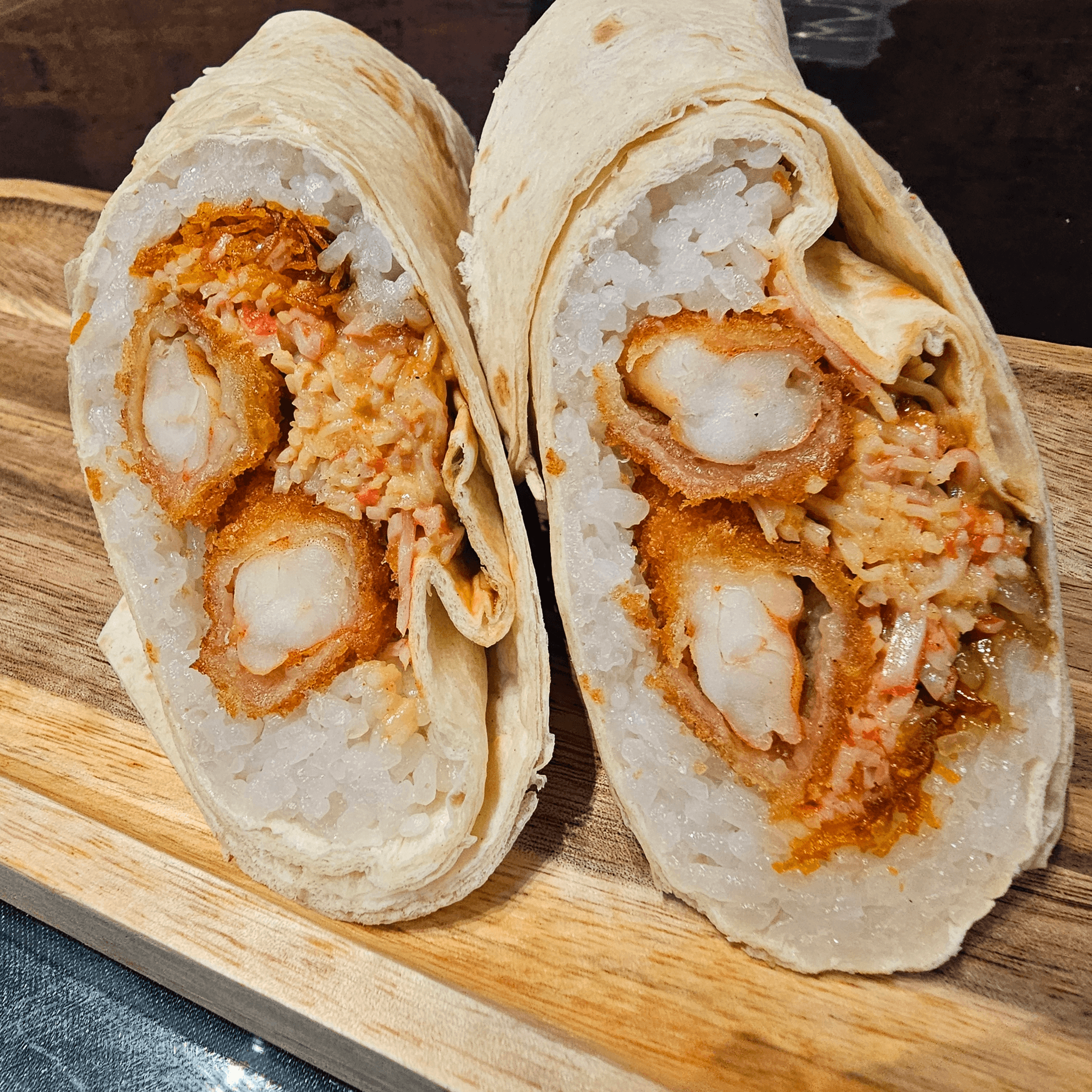 Shrimp Tempura Burrito