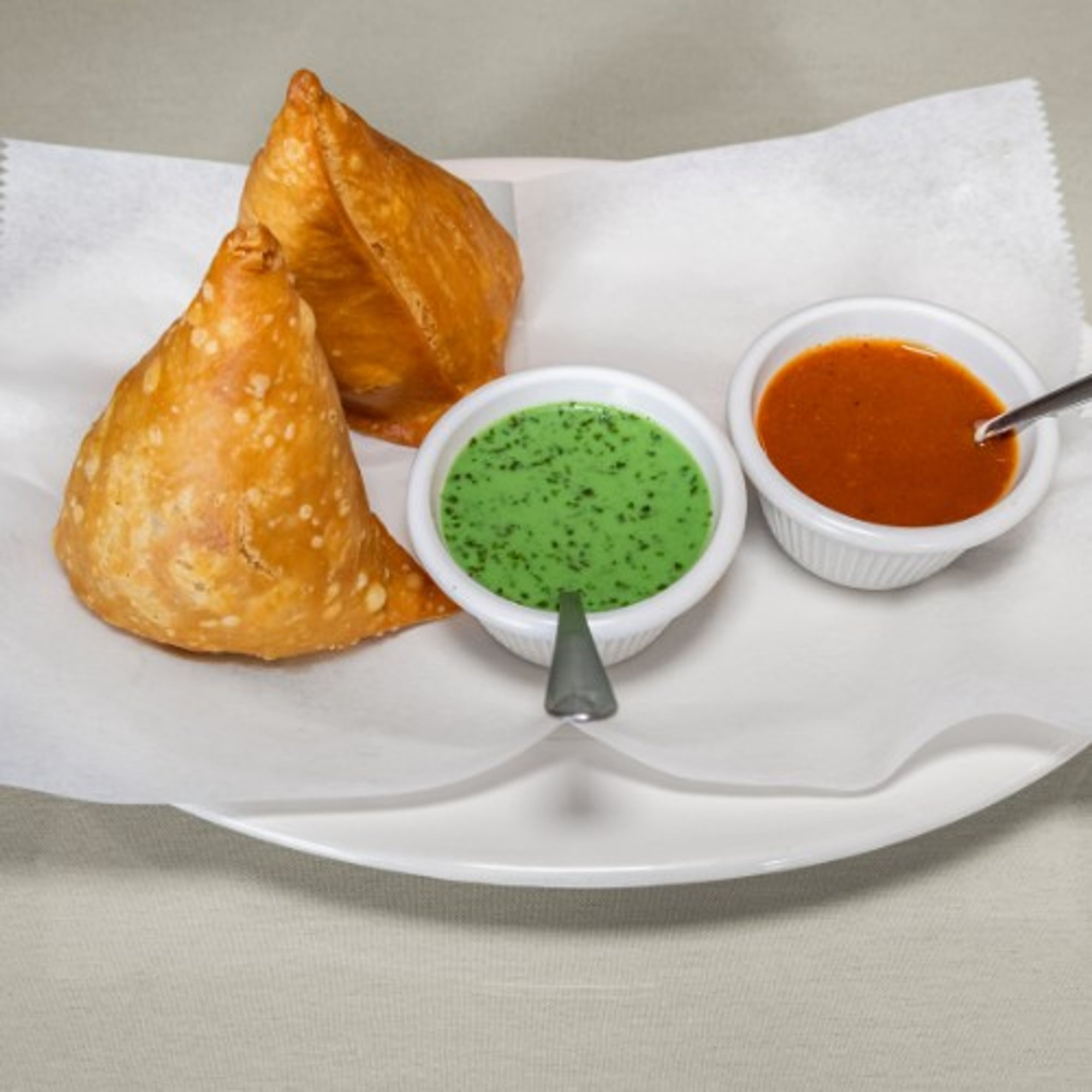 1. Vegetable Samosa