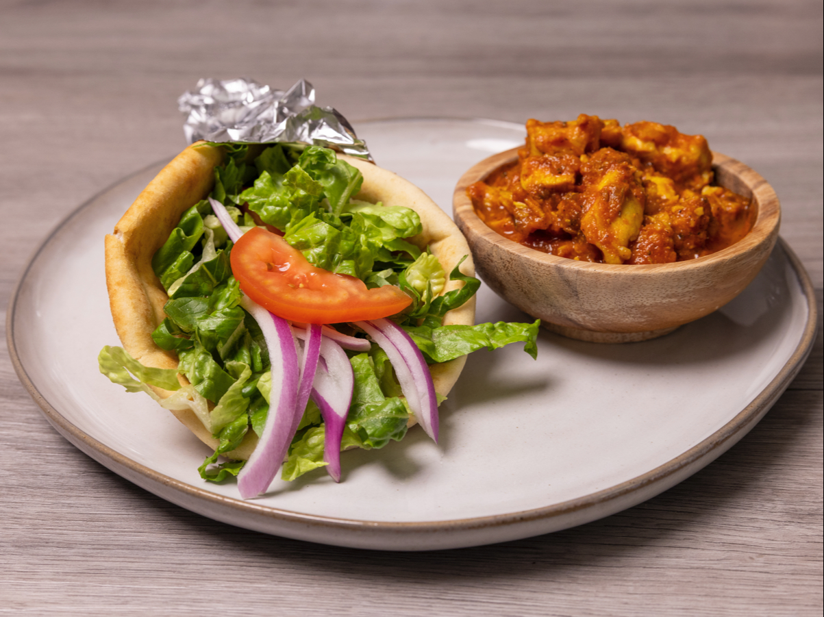 Karahi Chicken Wrap
