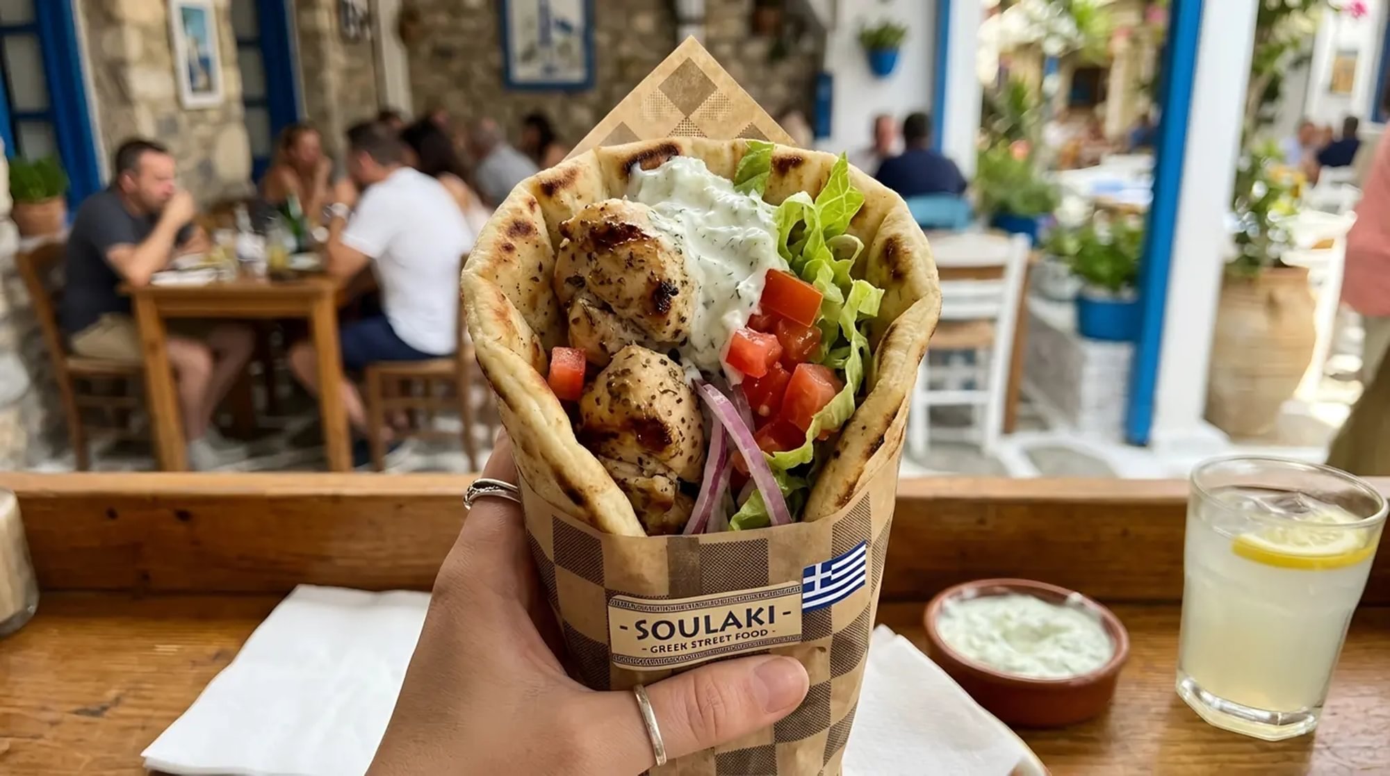 CHICKEN SOUVLAKI sw