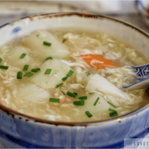 Asparagus Crab Meat Soup