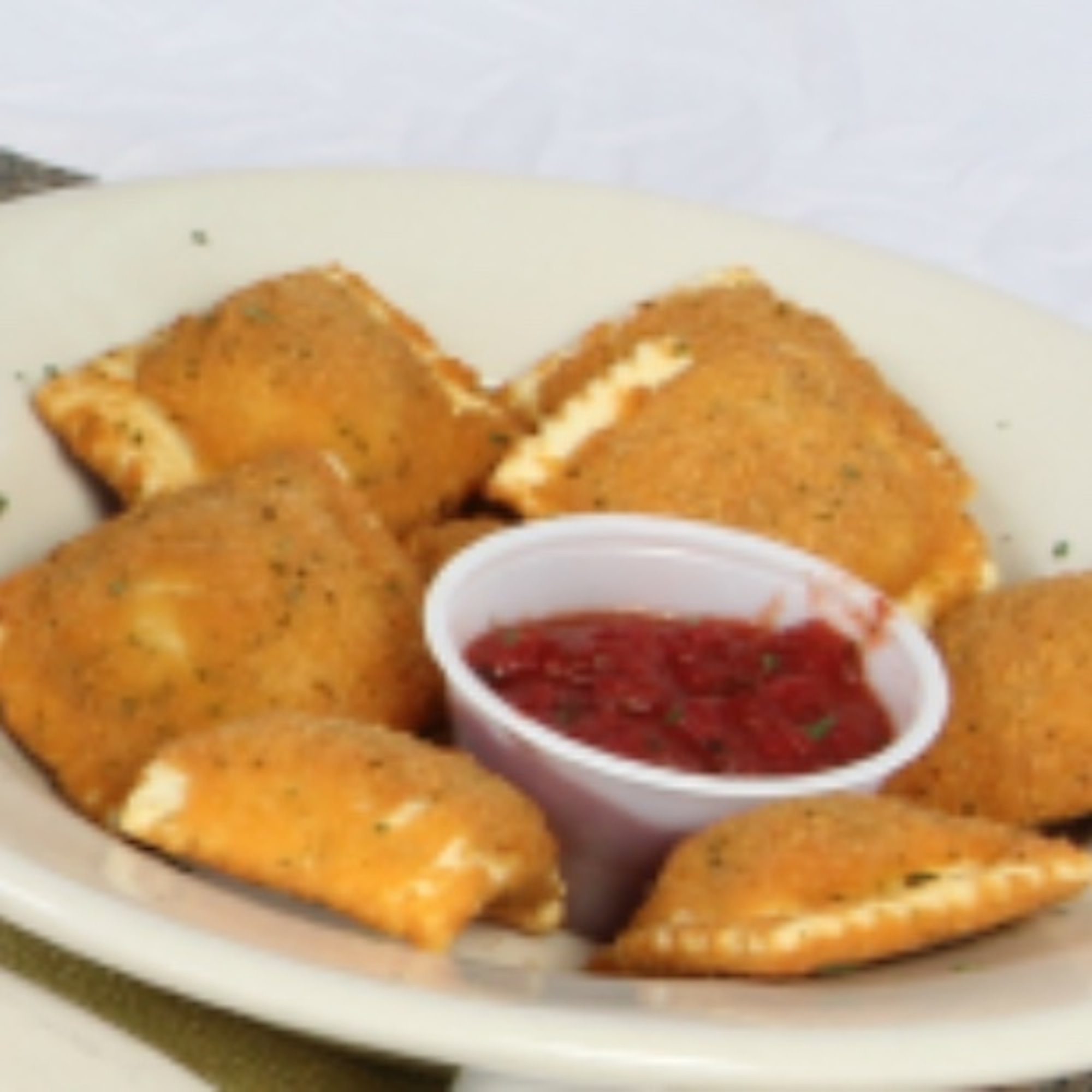 Toasted Beef Ravioli