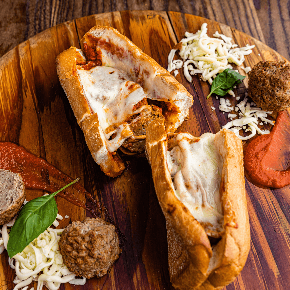 Meatball or Sausage Parm Sub
