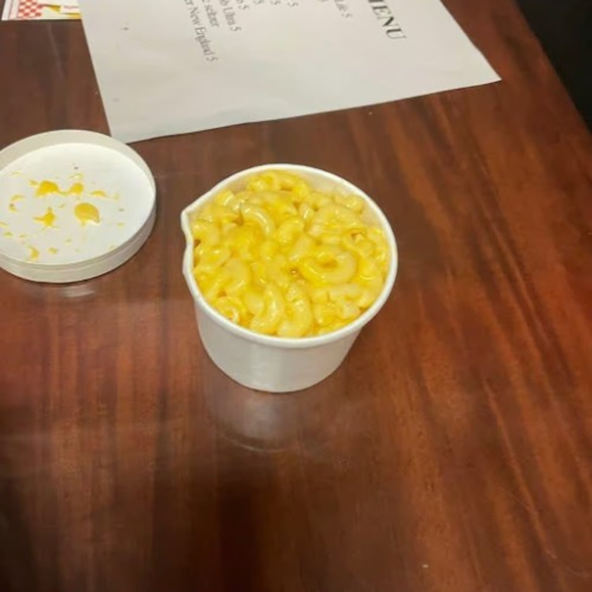 Large Mac and Cheese