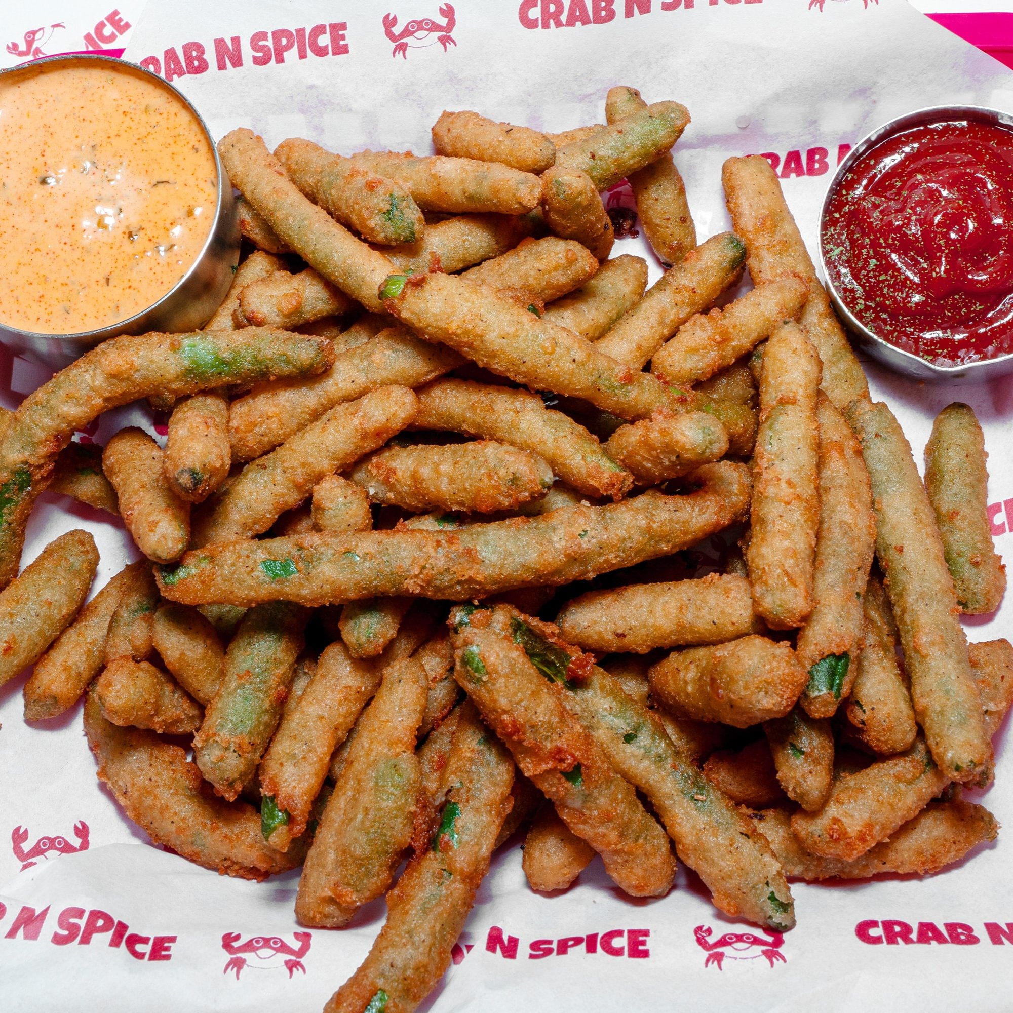 Fried String Beans Basket