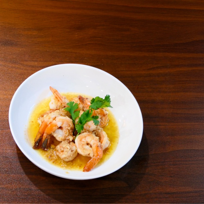 Camarones al Ajillo
