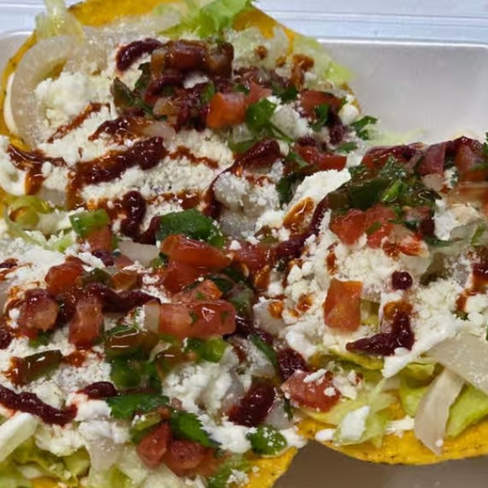 Tostadas de Cueritos / Pork Skin Tostadas