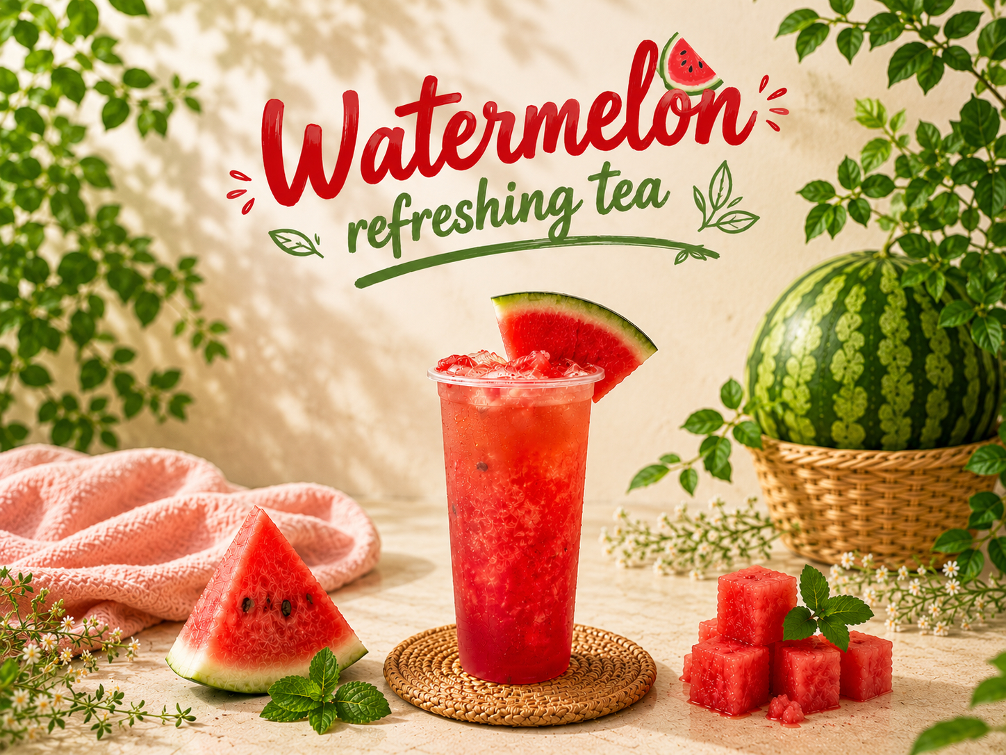 Watermelon Refreshing Tea