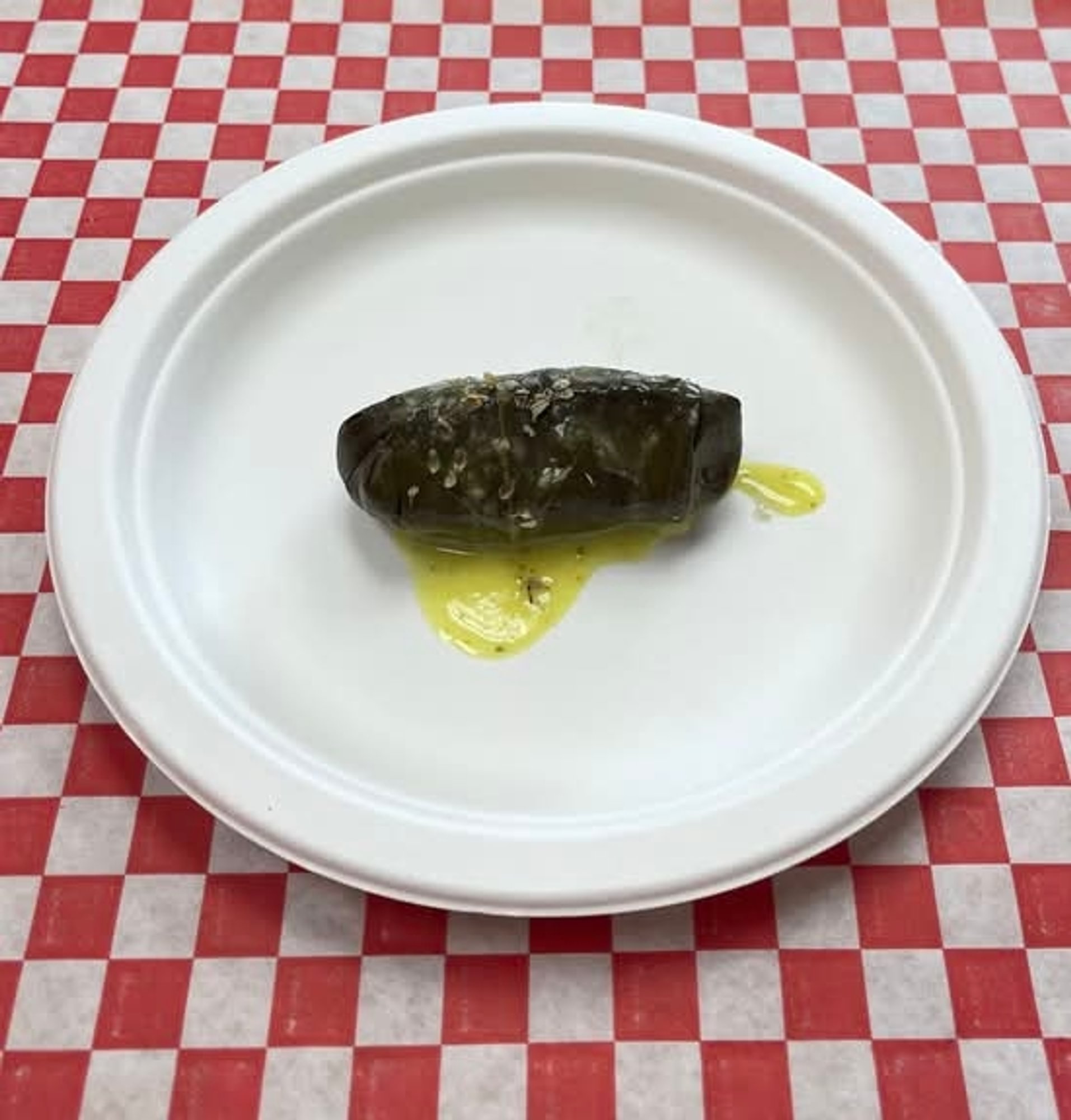 4 Stuffed Grape Leaves