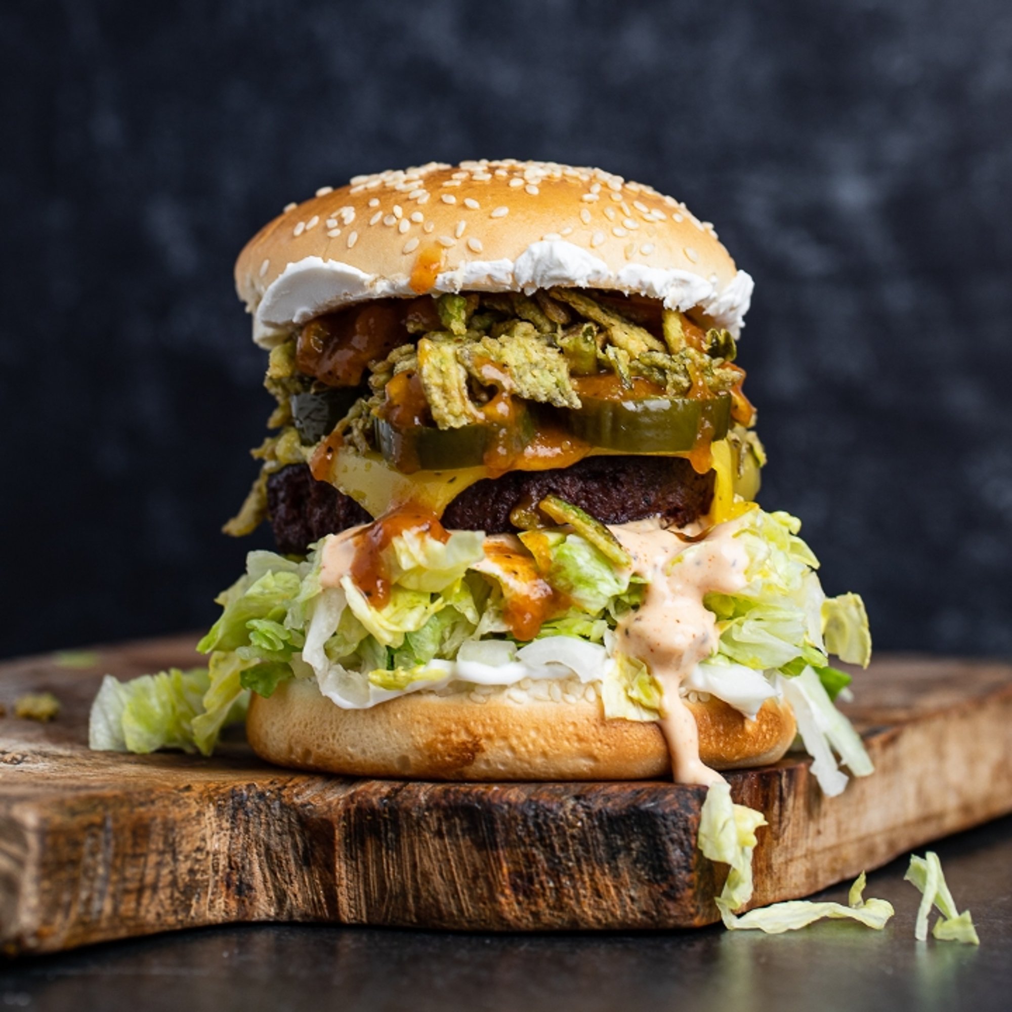 Firehouse Burger "TEMPORARILY OUT OF CRISPY JALAPEÑOS" "Turn up, the heat!" 🔥