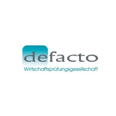 Logo von defacto GmbH | Wirtschaftsprüfungsgesellschaft