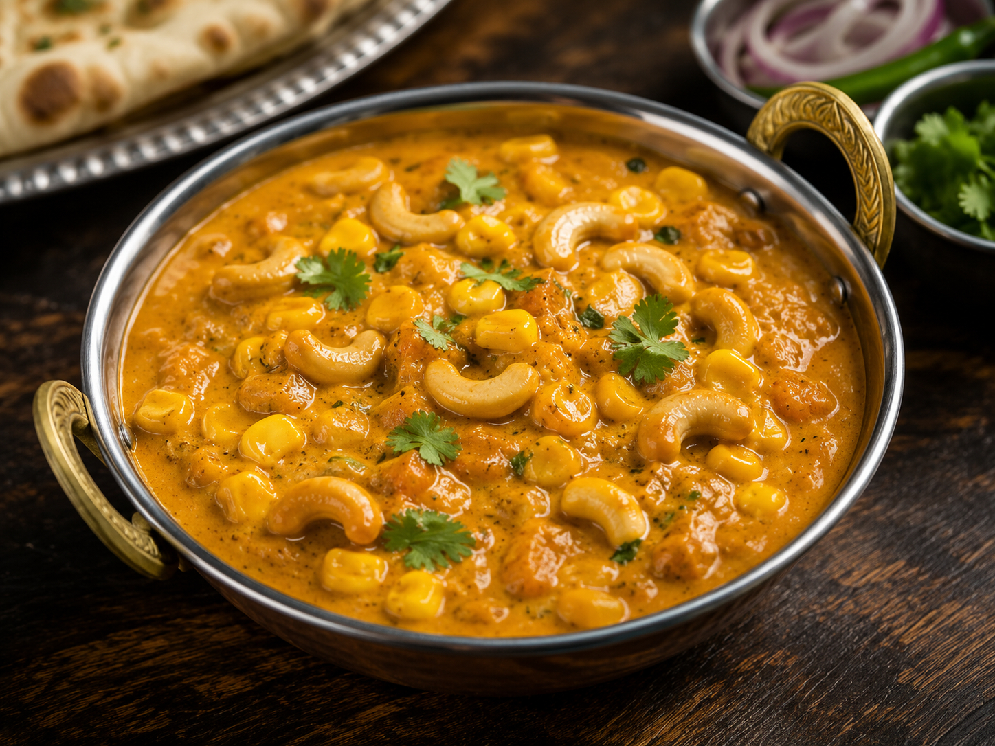 Cashew And Corn Curry