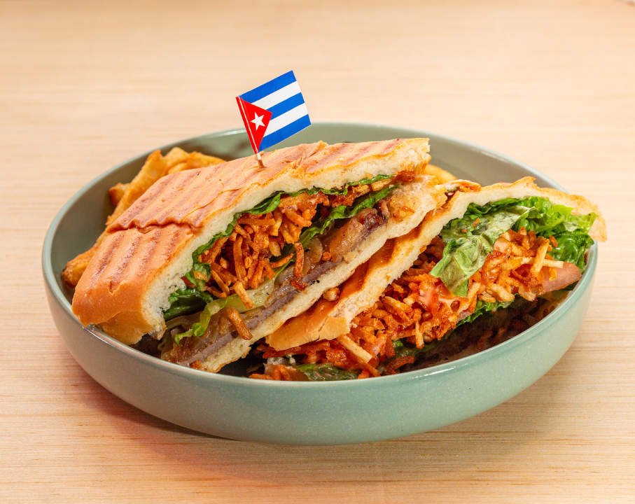 Pan Con Bistec Plate