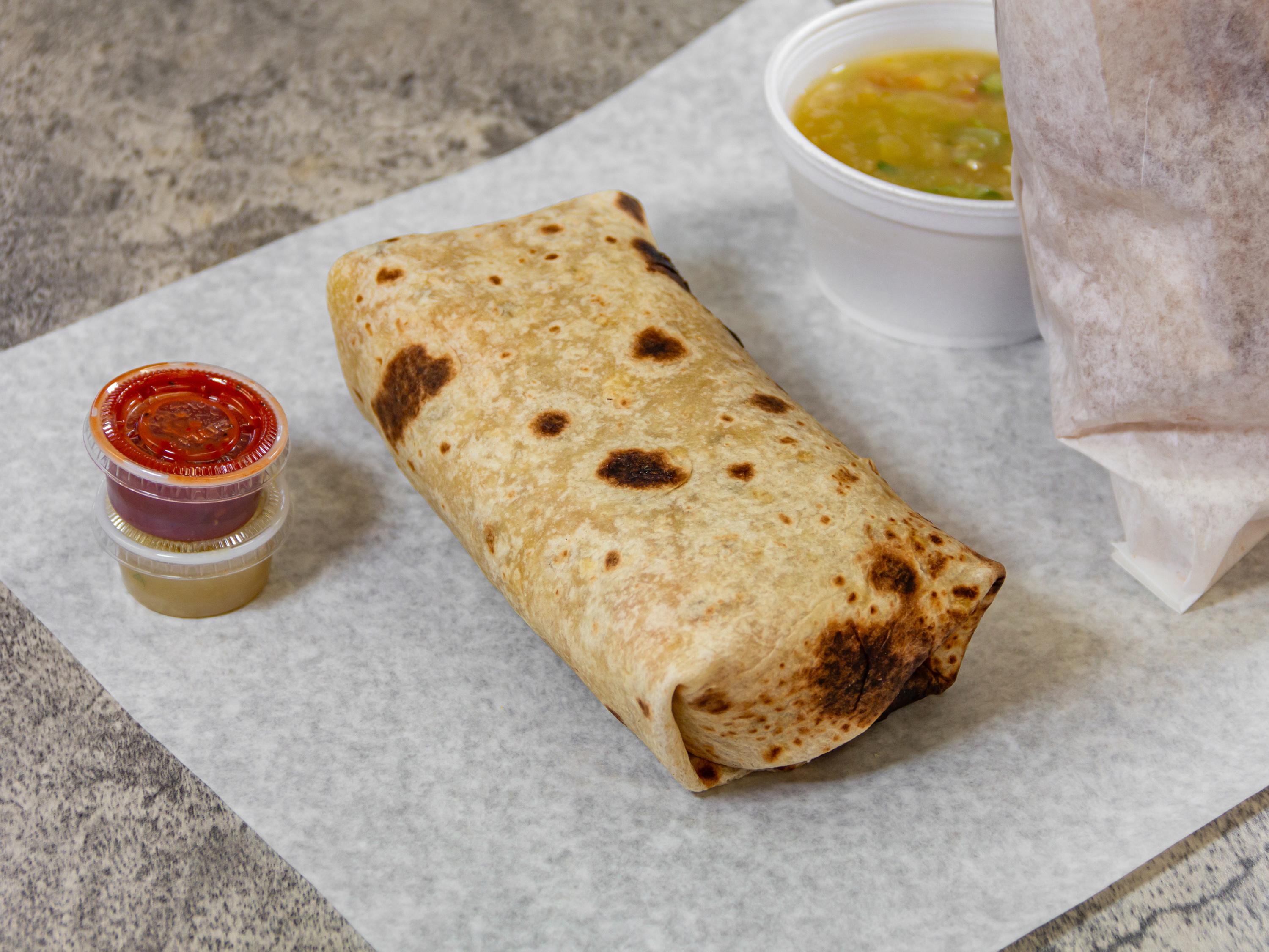 #1 All Meat Burrito