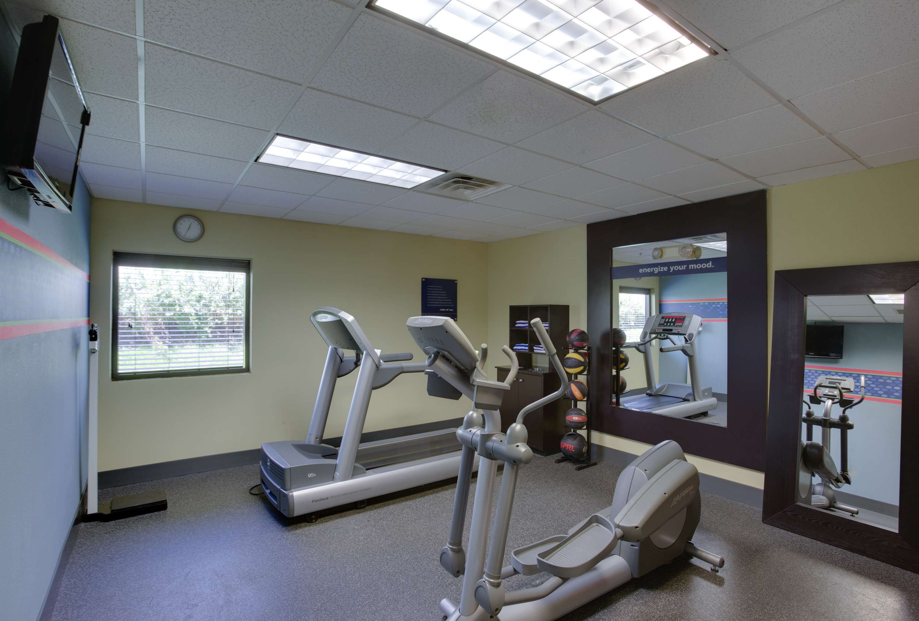 Health club  fitness center  gym