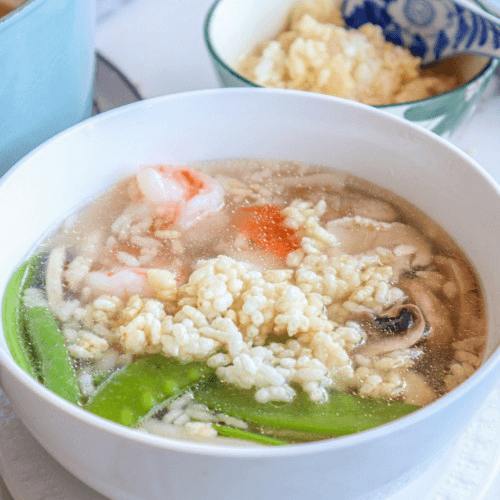 Sizzling Rice & Seafood Soup