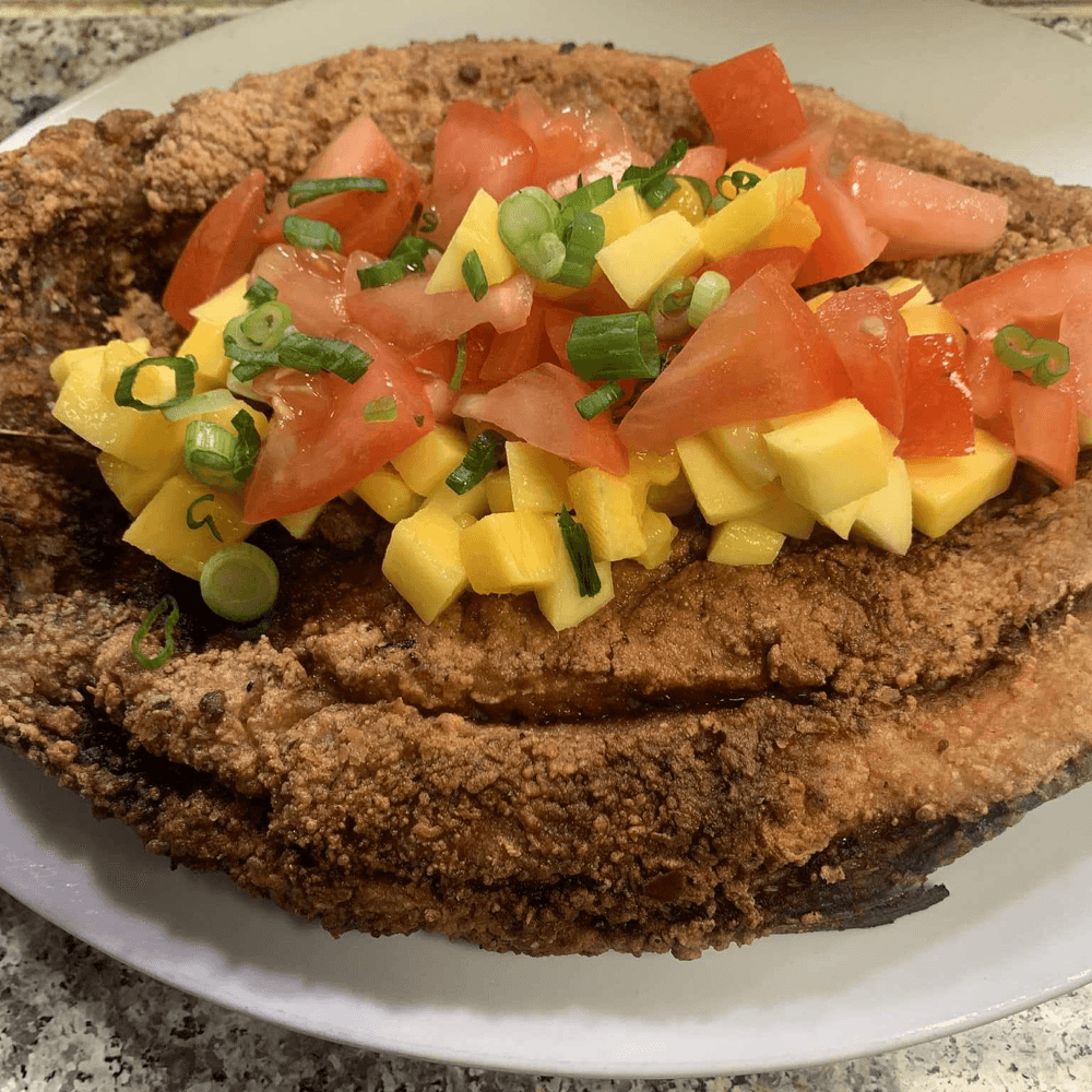 Fried Marinated Bangus