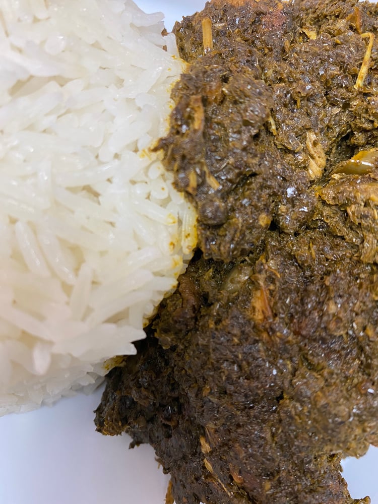Cassava Leaf & Rice