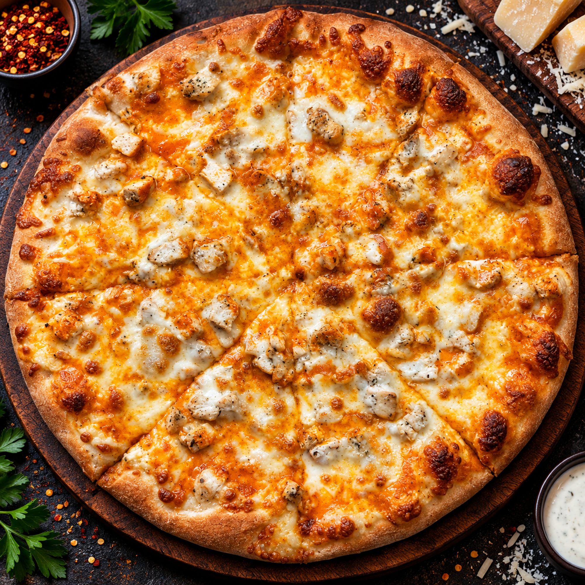 Buffalo Chicken Pizza